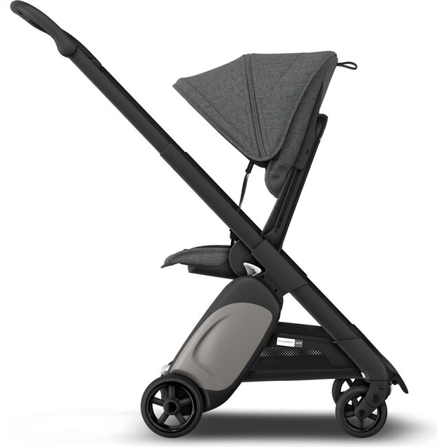 Bugaboo Ant, Grey Melange Fabric, Aluminum Chassis - Single Strollers - 4
