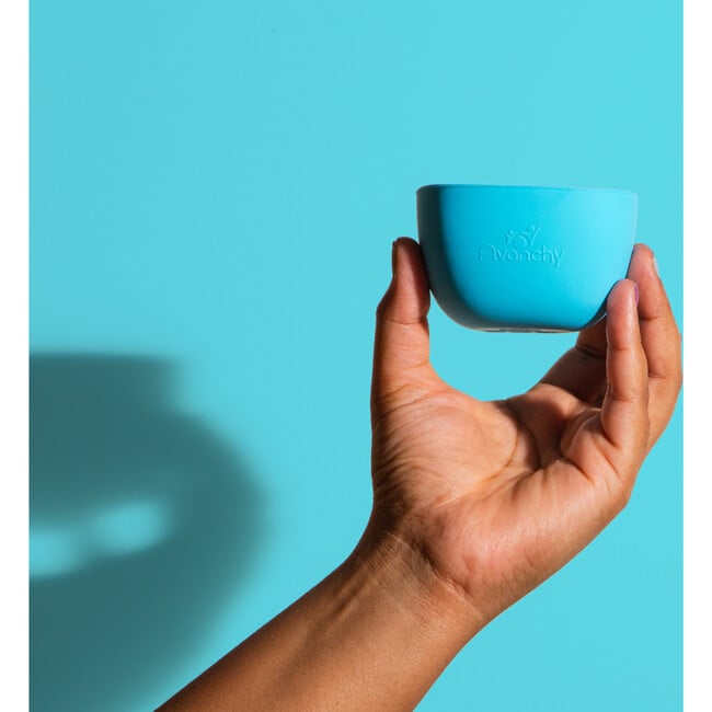 La Petite Silicone Mini Bowl, Blue - Tabletop - 3