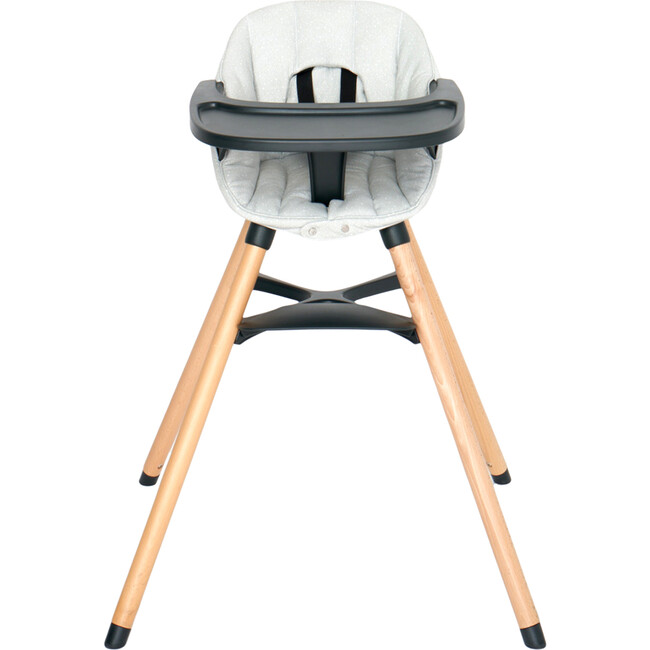 High Chair Cushion, Grey - Highchairs - 3
