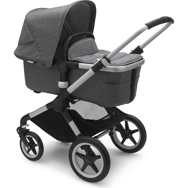 Bugaboo Fox2 Complete, Aluminum Base & Grey Melange Seat - Single Strollers - 1