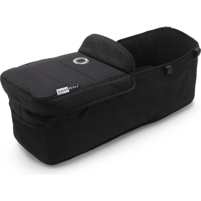 Bugaboo Donkey3 Bassinet Fabric Complete, Black - Stroller Accessories - 1
