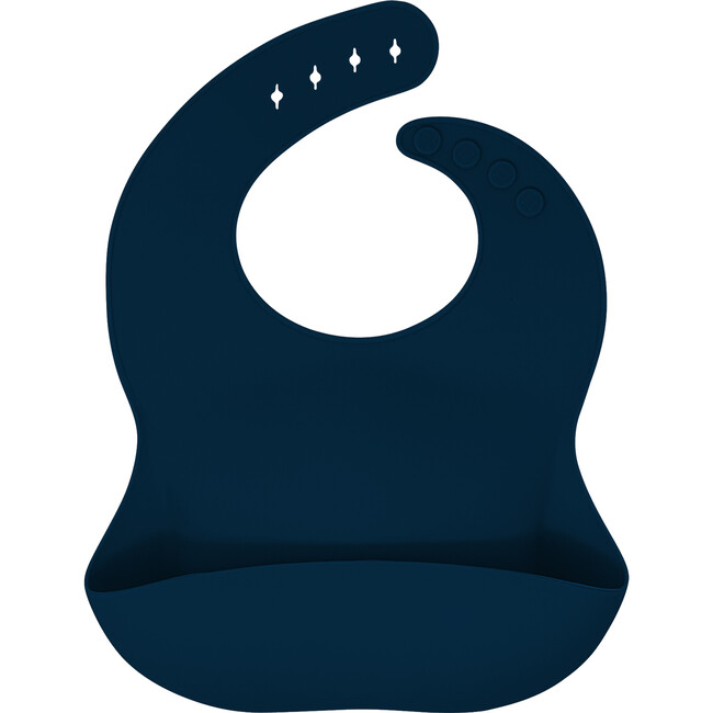 Modern Silicone Bib, Ocean - Bibs - 1