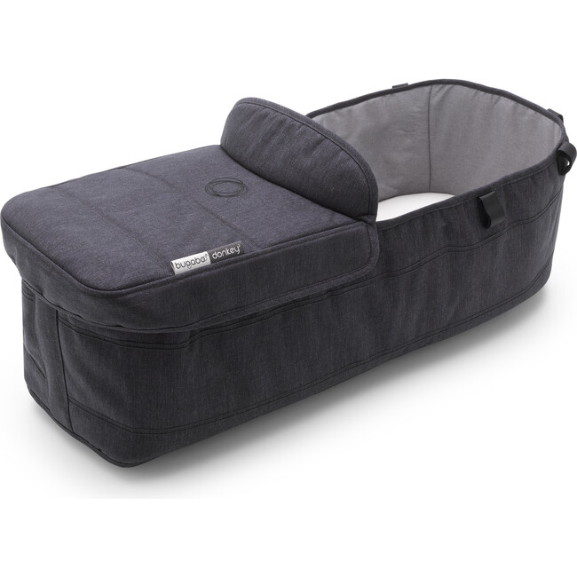 Bugaboo Donkey3 Mineral Bassinet Fabric Complete, Washed Black - Stroller Accessories - 1