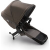 Bugaboo Donkey3 Mineral Duo Extension Set Complete, Black Base & Mineral Taupe Fabrics - Stroller Accessories - 1 - thumbnail