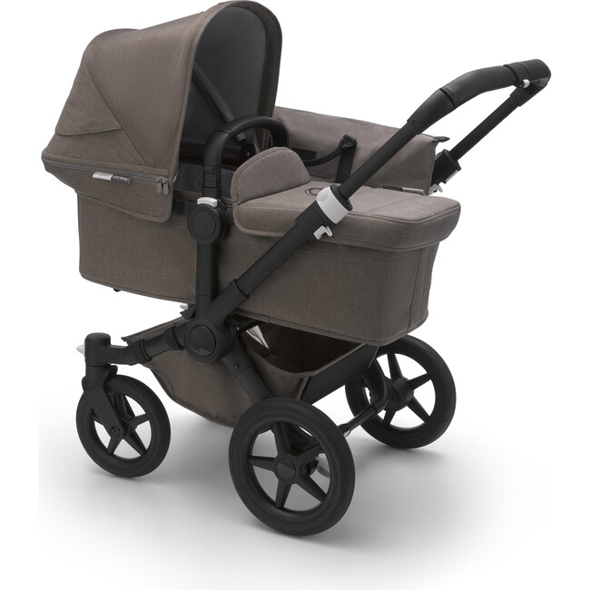 Bugaboo Donkey3 Mineral Mono Complete, Black Base & Mineral Taupe Fabrics - Double Strollers - 2