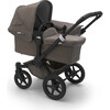 Bugaboo Donkey3 Mineral Mono Complete, Black Base & Mineral Taupe Fabrics - Double Strollers - 2