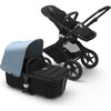 Bugaboo Fox2 Complete, Black Base & Black Seat with Blue Canopy - Single Strollers - 3