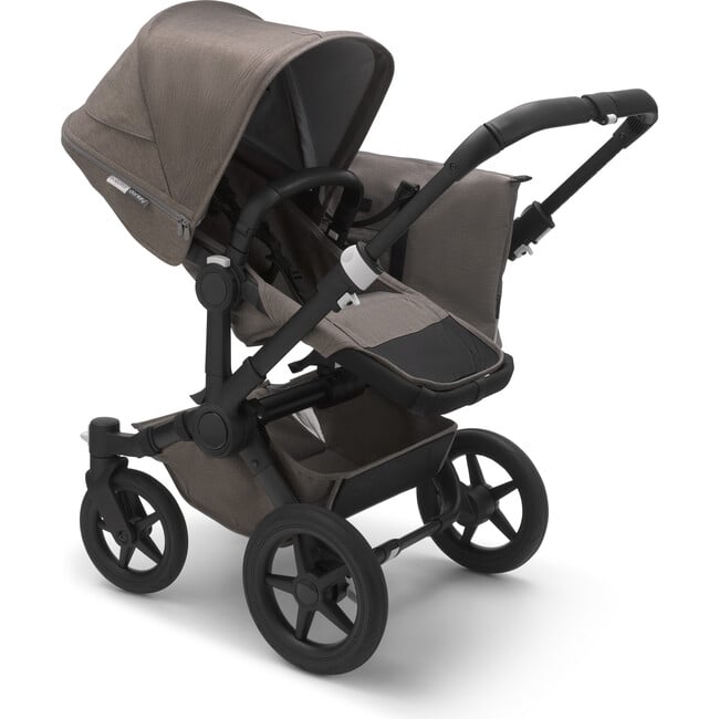 Bugaboo Donkey3 Mineral Mono Complete, Black Base & Mineral Taupe Fabrics - Double Strollers - 3