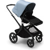 Bugaboo Fox2 Complete, Black Base & Black Seat with Blue Canopy - Single Strollers - 4