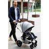 Hub Stroller, Stunning Silver - Single Strollers - 3