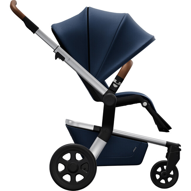 Hub Stroller, Classic Blue - Single Strollers - 1