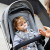 Hub Stroller, Stunning Silver - Single Strollers - 4
