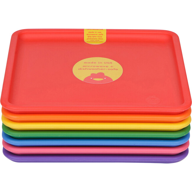 7-Plate Set: Rainbow Assortment