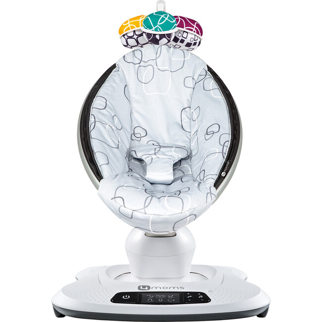 mamaRoo 4 infant seat, Silver Plush - Bouncers - 1
