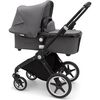 Bugaboo Lynx Bassinet Fabric Complete, Grey Melange - Single Strollers - 2