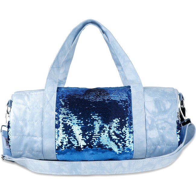 Flip Sequin Duffel Bag with Brij™Tech, Blue Sequin Multi - Bags - 4