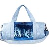 Flip Sequin Duffel Bag with Brij™Tech, Blue Sequin Multi - Bags - 4 - thumbnail