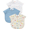 Waterproof Bib 3 Pack, Blue Fish Kiss - Other Accessories - 1 - thumbnail