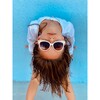 Valentina Frame Sunglasses, White - Sunglasses - 2 - thumbnail
