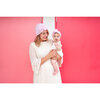 Swim Knot Headwrap, Baby Pink - Hats - 2