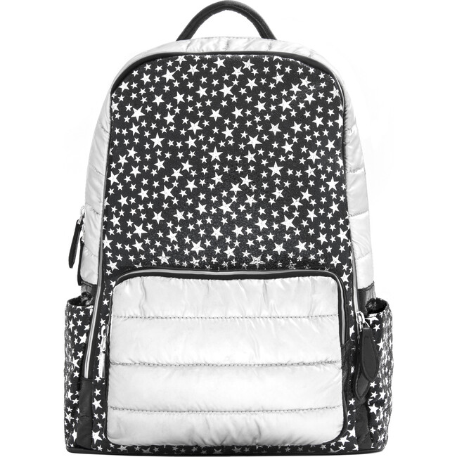 Star Backpack, Black - Backpacks - 1