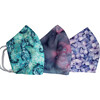 Kids Aqua and Purple Seahorse bundle of 3 - Face Masks - 1 - thumbnail
