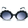 Ariel Shell Sunglass Frame, Black - Sunglasses - 1 - thumbnail