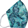 Kids Aqua and Purple Seahorse bundle of 3 - Face Masks - 3