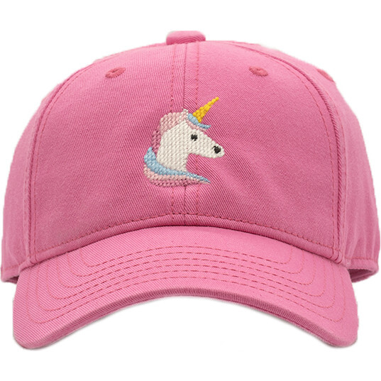 Unicorn Baseball Hat, Bright Pink