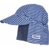 UPF 50+ Original Flap hat, Navy Preppy Stripe - Hats - 1 - thumbnail