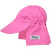 UPF 50+ Original Flap hat, Candy Pink - Sun Hats - 1 - thumbnail