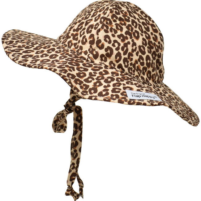 UPF 50+ Floppy Hat, Luxxe Leopard - Hats - 1