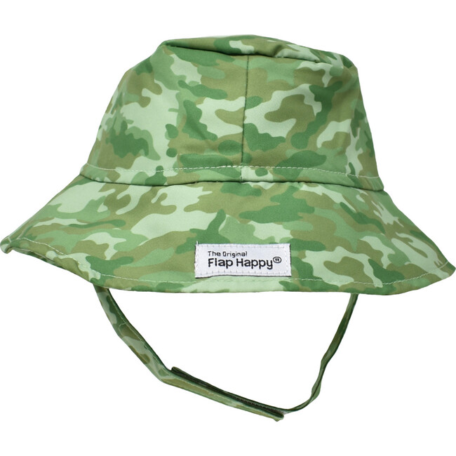 UPF 50+ Bucket Hat, Green Camo