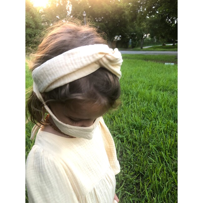 Belen Headband, Gauze Straw - Hair Accessories - 3