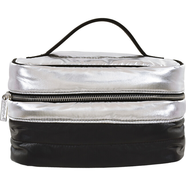 Puffer Toiletry Bag, Silver