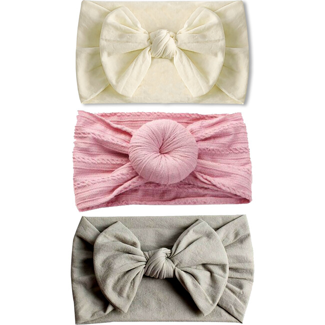 Pastel Headband Trio - Hair Accessories - 1