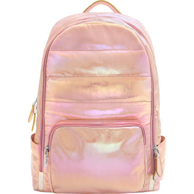 Galaxy Backpack, Light Pink - Backpacks - 1