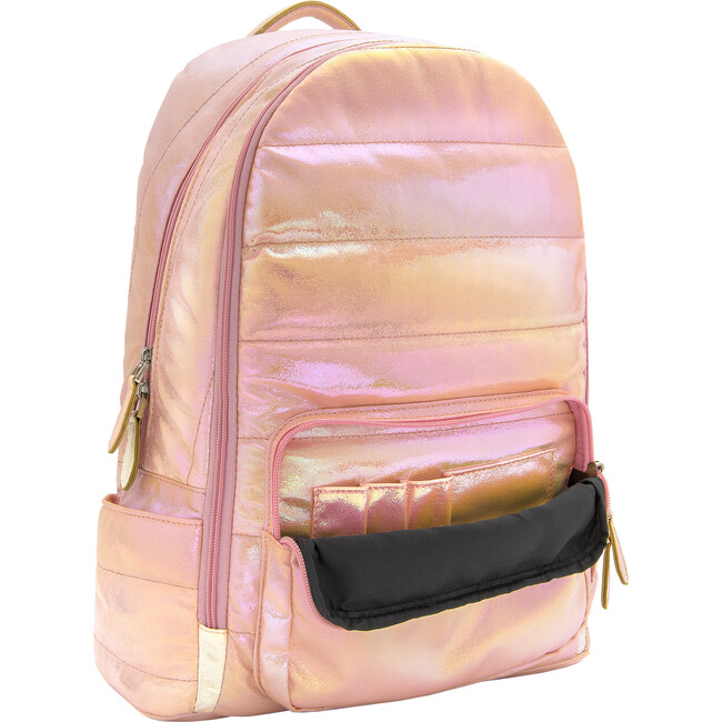 Galaxy Backpack, Light Pink - Backpacks - 2