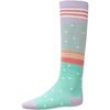 Mercedi Knee Socks, Green - Socks - 1 - thumbnail