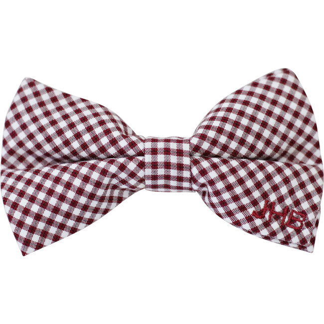 Bowentie, Gadsden Garnet Gingham - Bowties & Ties - 2