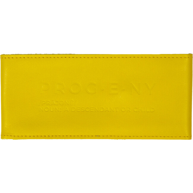 Leather Pouch, Yellow