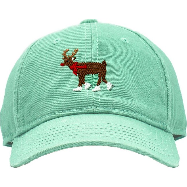 Reindeer Skates Baseball Hat, Mint