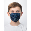 Kids Blue Bandana Face Mask, 10 Pack - Face Masks - 4