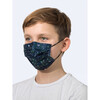 Kids Blue Bandana Face Mask, 10 Pack - Face Masks - 5 - thumbnail