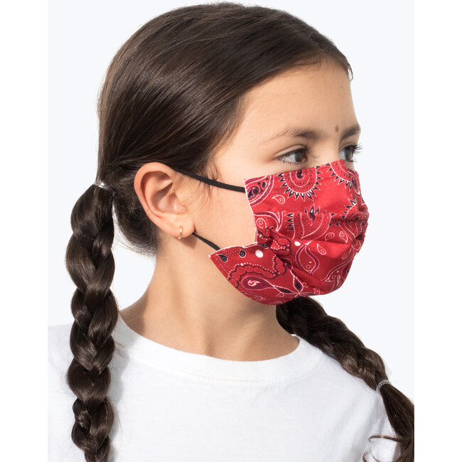 Kids Cherry Multi Face Mask, Pack 10 - Face Masks - 7