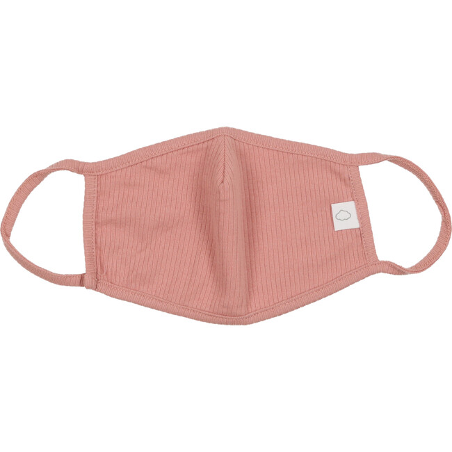 Face Mask, Ribbed Dusty Rose - Other Accessories - 1