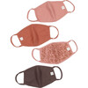 Face Mask, Ribbed Dusty Rose - Other Accessories - 2