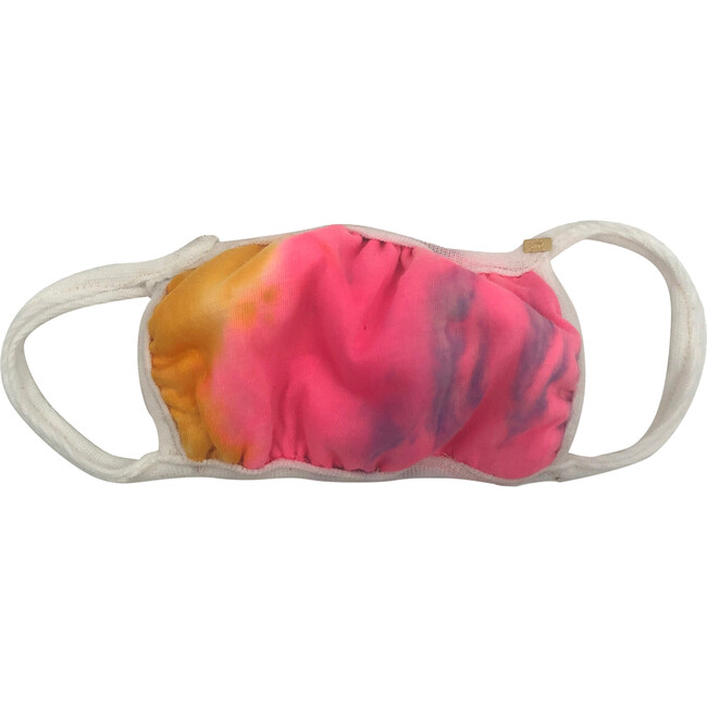 Tie Dye Face Mask Set of 2, Rainbow & Neon Rainbow