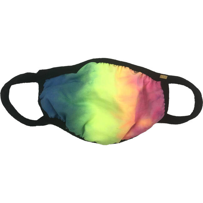 Tie Dye Face Mask Set of 2, Rainbow & Neon Rainbow - Face Masks - 3