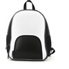 Level Expandable School Backpack, Black and White - Backpacks - 1 - thumbnail